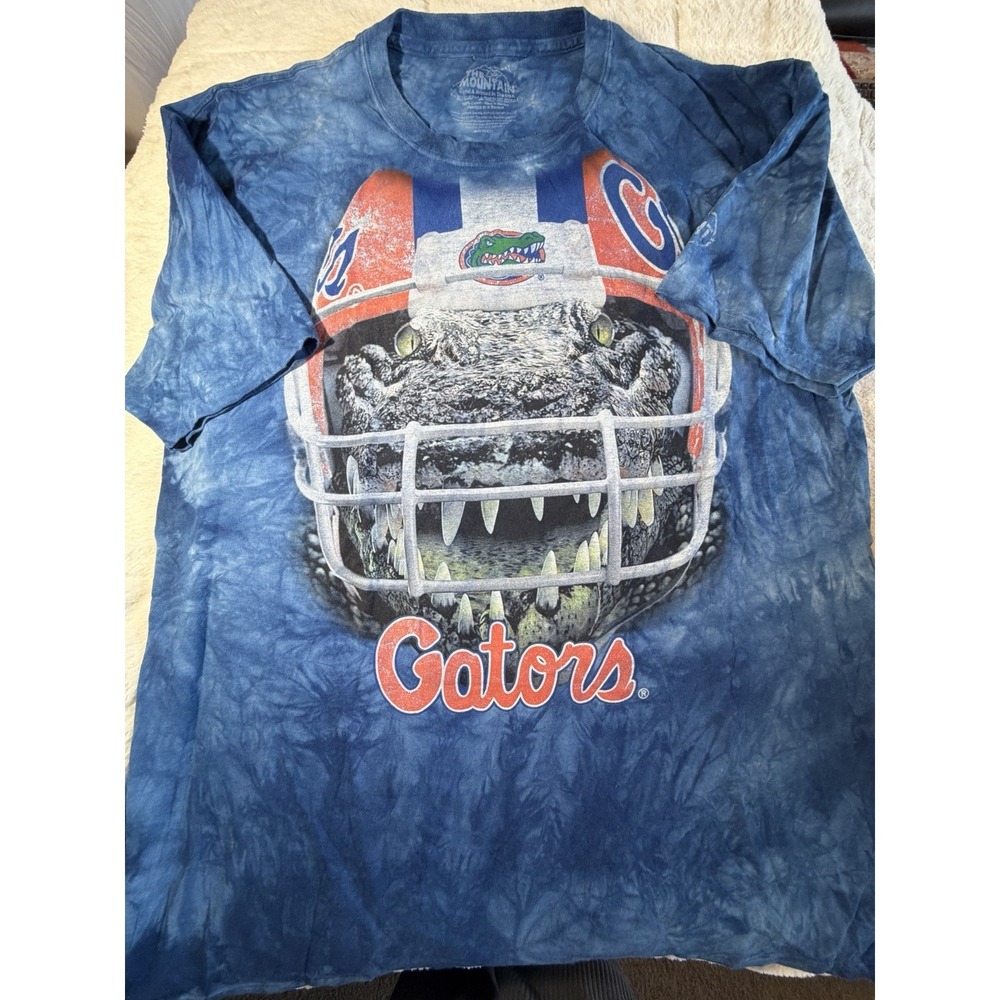 University Of Florida Gators Football The Maintain Blue Tie Dye T-Shirt 3XL